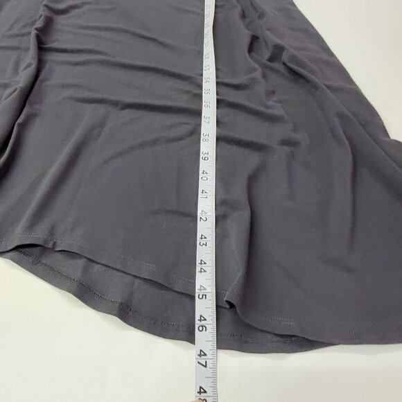EILEEN FISHER New Organic‎ Rayon Scoop Neck Tank Dress Medium Petite Grey USA - Picture 13 of 14